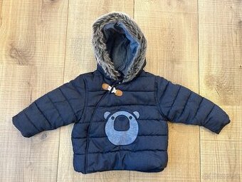 Zimná bunda OBAÏBI veľ. 80 (18m) – ako NOVÁ