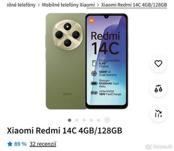 Xiaomi Redmi 14C 128GB blue