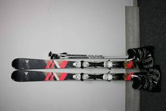 dámske lyže 155 cm , drevenejadro , lyžiarky atomic