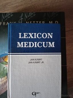Predám Netterov atlas človeka a lexicon medicun
