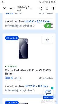 Predam novy neodbaleny vybraty mobil