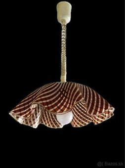 Retro kuchynský stahovací luster