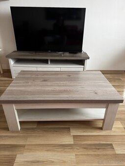 TV skrinka so stolíkom