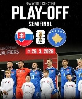Lístky o postup na MS SEMIFINÁLE Slovensko - Kosovo