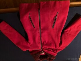 Dámsky červený kabát