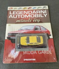 1:43 Škoda Garde DeAgostini Legendární automobily minulé éry