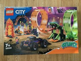 NOVÉ LEGO® STUNTZ City 60339 Kaskadérska dvojitá slučka