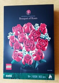 Lego kytice ruží