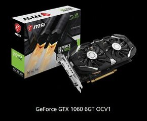 MSI GTX 1060 6GT OCV1 6GB DDR5