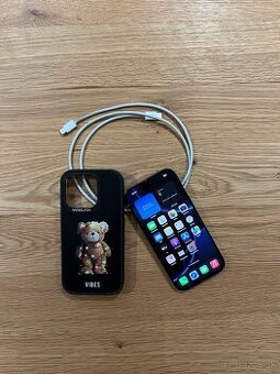iPhone 16 PRO 256GB BLACK - ZÁRUKA - BATÉRIA 100%