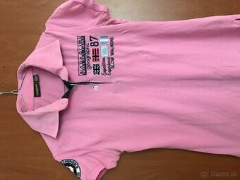 NAPAPIJRI originál baby pink damske polotricko S