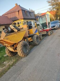 Ponúkam na prenájom dumper, bager,vozik