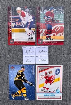Hokejové kartičky - posledné 4ks Slovákov v NHL na predaj.