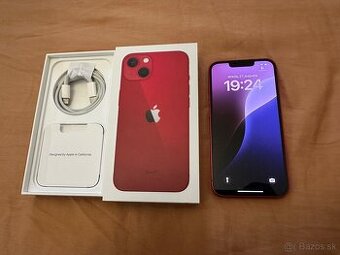 iPhone 13 Red 100% zdravie batérie