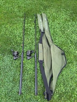 2xWychwood ext plus 9ft plus , 2x okuma cf 6000