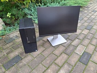 kancelárske PC DELL s i3 7th a LCD 24"