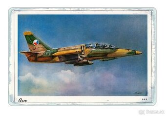 plechová cedule - letadlo Aero L-39 Z Albatros