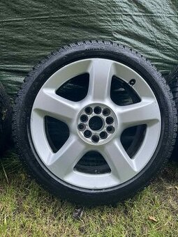 Elektróny dvojrozteč 5x112,5x100 R17 aj komplet zimné pneu