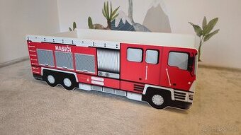 Postieľka s motívom Hasiči - 140 cm x 70 cm