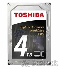 Predám TOSHIBA X300 Performance 4TB CMR 3,5 palcový disk