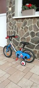 Detsky bicykel s pomocnymi kolieskami - 1