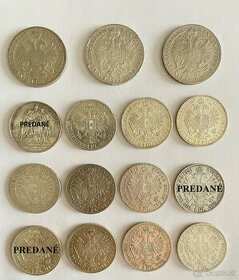 Strieborné mince Rakúsko - Uhorska, František Jozef I
