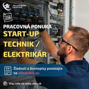 Elektrikár / Start-up technik