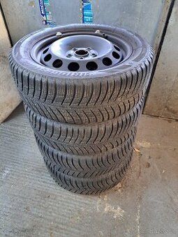 5x112 R16 plechove disky + zimne pneumatiky