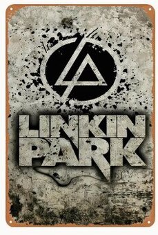 (IHNEĎ) Plechová tabuľa Linkin Park