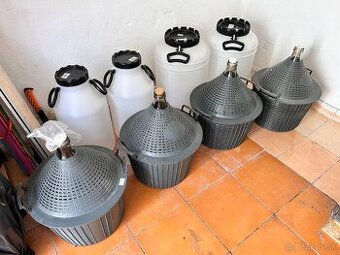 Demižon 34L, 30L a 50L