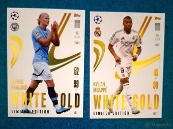 Topps Match Attax Extra 24/25 White Gold Limited Edition