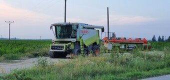 žatevné práce Claas LEXION480 Michalovce, Sobrance, Trebišov