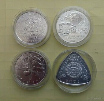 Predám strieborné mince 500 Sk