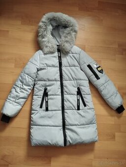 Dievčenská zimná bunda