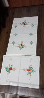 Predám čisto nove vyšívané obrusy