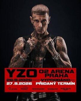 Yzomandias – koncert O2 Aréna 26.9. | Sektor 111 | 75 €