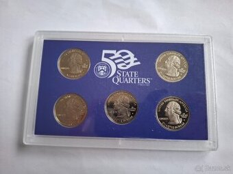 Americké mince Proof set r. 2001