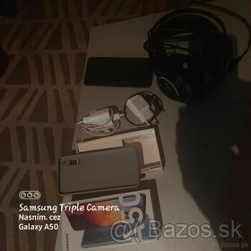 Samsung galaxi A50 Plus a herné slúchadlá