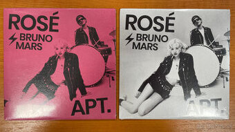 Vinyl 7" - Rosé ϟ Bruno Mars – Apt. (Ltd)(BLK,WHI)