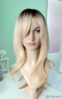 Rovná blond parochňa