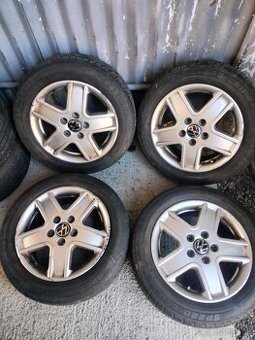 4ks alu disky vw Sharan 5x112 r16 pneu 205/55 r16