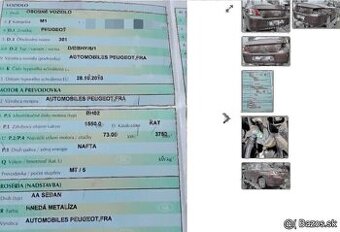 predám PREVODOVKA PEUGEOT 301 1.6 HDI 2015 MOTOR BH02, DVERE