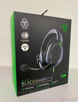 Nerozbalené herné slúchadlá Razer Blackshark V2 X