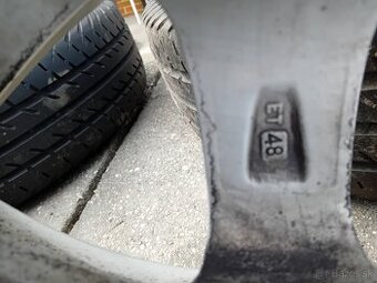 195/65/R15 letné pneumatiky s alu diskami - 1