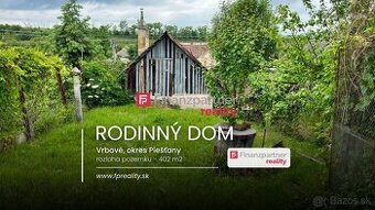 Dom s pozemkom 402 m2, Vrbové, Piešťany - 1
