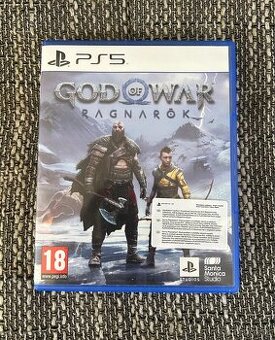 Predám hry God of War: Ragnarök CZ PlayStation 5 (PS5)