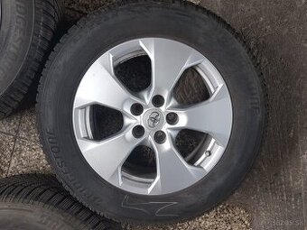 17''orig.Toyota zimné kolesa5x114R17ET 35 Bridgestone225/6