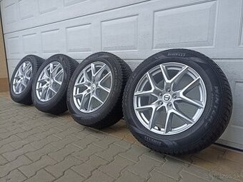 Orig. zimná sada Volvo 5x108 R18 + Pirelli Winter 235/60 R18 - 1