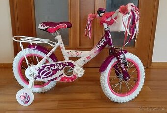 Detský bicykel 14 dievčenský