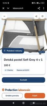 Detská postieľka Sofi